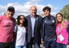 El gobernador Omar Perotti recorrió el parque único de los Juegos Suramericanos de la Juventud Rosario 2022