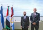 Julieta de San Felix contó detalles de la gira del gobernador por Emiratos Arabes y Europa