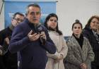 Rossi y el precandidato a gobernador Leandro Busatto, instaron a defender la gestión de Alberto Fernández