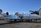 El avión “Tango D10S” que homenajea a Maradona puede visitarse en Rosario