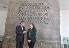 El intendente recibió a la embajadora chilena