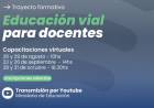 La provincia brindará una nueva capacitación de educación vial destinada a docentes 