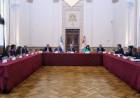 El gobernador encabezó en Rosario una reunión de trabajo con funcionarios judiciales federales y provinciales