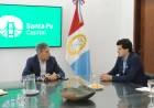 Jatón recibió a integrantes de Argentinos por la Educación