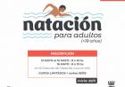 Natación para adultos en el Club Unión de Santo Tomé