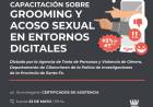 Jornada de Capacitación sobre Grooming y Acoso Sexual en entornos digitales