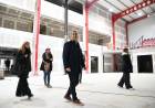 El intendente recorrió la obra del Arena Sports que se construye en Rosario