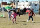 Los dispositivos de “Deportes y Recreación en tu Barrio” se desplegaron en la plaza Arenales