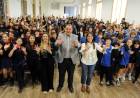  Alumnos de ocho escuelas de la ciudad presentaron proyectos al intendente
