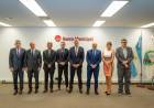 Reunión de las máximas autoridades de Bano Santa Fe y el Municipal de Rosario