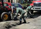 Bacheo: en la última semana se repararon más de 1000 m2