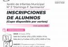 El Jardín Municipal y su anexo abren las inscripciones para el ciclo lectivo 2025