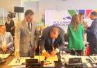 Mercociudades: Poletti firmó el proyecto de Cooperación Sur-Sur para el cuidado de las ciudades sostenibles