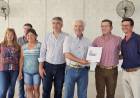 Programa Brigadier, se firmaron convenios con distintas entidades de San Justo