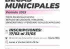 Se abren las inscripciones para las Becas Municipales 2025