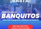 “Marcha de los Banquitos"  de la Multisectorial de Jubilados de Santa Fe 