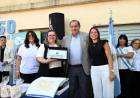 Poletti participó de la celebración por los 60 años de la escuela de oficios de barrio San Lorenzo