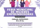 Se realizará la Segunda Edición de la Feria Municipal de Mujeres Emprendedoras