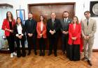 Poletti recibió a la delegación de Katowice para intercambiar experiencias en educación ambiental