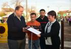 De basural a espacio adaptado: se inauguró la plaza Amigos del Ciego en barrio Yapeyú