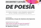Nueva edición del Encuentro y Lectura de Poesía