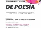 Segundo Encuentro y Lectura de Poesía en Santo Tomé