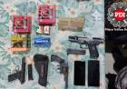 Allanamientos por microtráfico: aprehendidos y secuestro de armas, drogas y más de 8 millones de pesos en Rosario