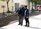 Obras en espacios públicos: Poletti supervisó avances en plazas y calles
