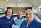 Calvo visitó el club Argentino de Humberto Primo