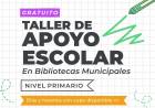 Continúa el Taller de Apoyo Escolar en las Bibliotecas Municipales