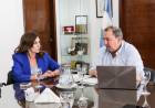 Poletti se reunió con la presidenta del Concejo para avanzar con la autonomía municipal