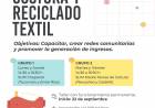 La Municipalidad invita a participar del Taller Municipal Comunitario de Costura y Reciclado Textil