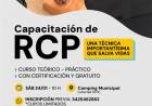 La Municipalidad invita a una capacitación gratuita en Reanimación Cardiopulmonar