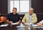 Calvo y la fundación SEOM firmaron convenio en Rafaela