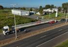 El nuevo Puente Carretero recibió la primera viga fabricada en Santa Fe