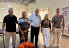Calvo visitó el Bochas Club de Sunchales