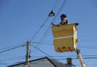 El recambio integral de luminarias por tecnología led avanza en barrio Los Hornos