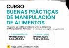La Municipalidad abre las inscripciones para los cursos de Manipulación de Alimentos