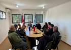 Calvo se reunió con empleados de la planta de Verónica en Lehmann