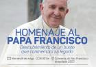 Deascubren busto de homenaje al Papa Francisco 