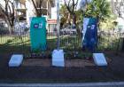 Se inauguró el monolito en homenaje a Muttis en barrio Candioti Sur