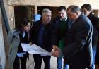 Poletti recorrió las obras del Jardín Municipal N° 18 en barrio Alfonso