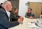 Calvo visitó la Universidad Católica de Santiago del Estero en Rafaela