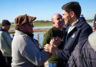 Pullaro inauguró un puente clave para la producción en el norte provincial