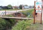 Avanza la construcción de los puentes peatonales sobre avenida Aristóbulo del Valle