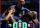 Bosnia y Herzegovina le ganó a Qatar y quedo líder en la tabla de los terceros del Mundial