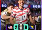 Estados Unidos le ganó a Bosnia y clasificó a los octavos de final del Mundial
