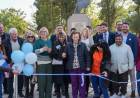 Pullaro inauguró en Ceres la renovación de la Plaza Independencia, ejecutada con fondos provinciales