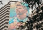 De otra galaxia, de mi ciudad: quedó inaugurada la puesta en valor del emblemático mural de Messi