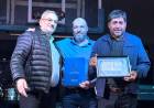 Calvo acompañó los festejos de los 90 años de Peñarol de Rafaela